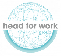 Logo Head For Work